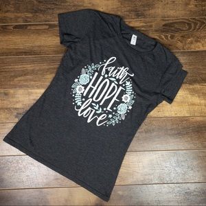 "Air Waves ""Faith Hope Love"" Tee"